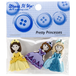 Paquete Boton Pretty Princesses